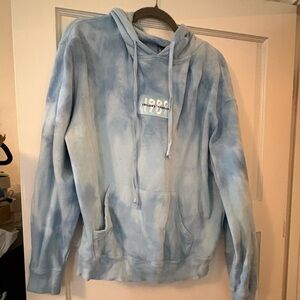 Taylor Swift Light Blue Tie-Dye Hoodie